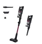 Hoover HF1P10HX 011 Aspirapolvere elettrica Batteria Secco Schiuma Senza sacchetto 0,7 L 165 W Magenta, Nero 2,2 Ah