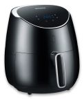 Severin FR 2445 friggitrice Singolo 5 L Indipendente 2000 W Friggitrice ad aria calda Nero, Metallico, Argento