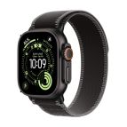 Apple Watch Ultra 3 GPS + Cellular 49mm Cassa Titanio Nero con Trail Loop Nero/Cenere - M/L