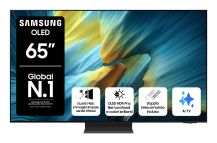 Samsung OLED AI TV 65" QE65S95FATXZT 4K, Processore NQ4 AI Gen3, 4K AI Upscaling Pro, Glare Free, OLED HDR Pro, Dolby Atmos & OTS+, Infinity One Design, Vision AI Smart TV, 2025