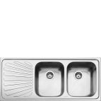 Smeg SP116S lavello Lavello montato su piano Rettangolare Acciaio inox