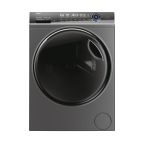 Haier I-Pro Serie 7 Plus, Lavatrice Carica Frontale 10 KG, 20% più efficente della classe A, 1400 giri, Antracite, Direct Motion, Refresh, Wi-Fi, HW100B14979SEUIT