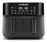 NutriBullet Air Fryer Double Bac Doppia 8 L Indipendente 2850 W Friggitrice ad aria calda Nero