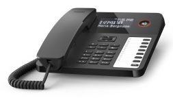 Gigaset DESK 600 Telefono analogico Identificatore di chiamata Nero