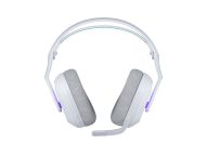 Logitech G G522 LIGHTSPEED, cuffia con microfono gaming wireless, microfono a banda completa, audio avanzato, Tri-Connect (LIGHTSPEED, Bluetooth, da USB A a C), per PC, Nintendo Switch/Switch 2 - Bianco
