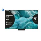 Samsung QLED AI TV 65" QE65Q7F5AUXZT 4K, Processore Q4 AI, 4K Upscaling, Color Booster Pro, OTS Lite, Air Slim Design, Vision AI Smart TV, 2025