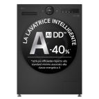 LG F4X7013TBB Lavatrice 13kg AI DD™ Serie X7, Classe A-40%, 1400 giri, Display Easy Circle, Wi-Fi, AI Wash, TurboWash