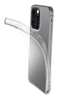 Cellularline Fine - iPhone 15 Pro Max Cover in gomma morbida ultra sottile e trasparente