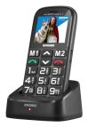 Brondi Amico Unico+ 5,08 cm (2") Nero Telefono di livello base