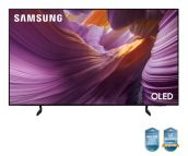 Samsung OLED AI TV 55" QE55S85FAUXZT 4K, Processore NQ4 AI Gen2, 4K AI Upscaling, Schermo antiriflesso, OLED HDR, Dolby Atmos & OTS Lite, Contour Design, Vision AI Smart TV, 2025