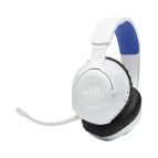 JBL Quantum 360P Auricolare Wireless A Padiglione Gaming USB tipo-C Bluetooth Blu, Bianco