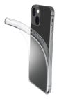 Cellularline Fine - iPhone 14 Plus Cover in gomma morbida ultra sottile e trasparente