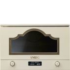 Smeg MP722PO forno a microonde Crema Microonde con grill Da incasso 23 L 850 W