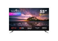 Smart-Tech 55UV10V1 TV 139,7 cm (55") 4K Ultra HD Smart TV Wi-Fi Nero 250 cd/m²
