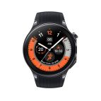 OPPO Watch X, Display AMOLED da 1.43’’, Bluetooth 5.0 BLE, GPS, NFC, WearOS 4, Doppio processore Qualcomm, Android, Ricarica Rapida 0-100% 60min, 100 ore di Autonomia, ROM 32GB [Versione italiana], Platinum Black