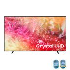 Samsung TV Crystal UHD 4K 85” UE85DU7170UXZT Smart TV Wi-Fi Black 2024, Processore Crystal 4K, 4K Upscaling, Slim Look Design, OTS Lite