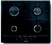 Glem Gas GT64BK piano cottura Nero Da incasso 60 cm 4 Fornello(i)