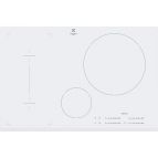 Electrolux KTI8402BE piano cottura Bianco Da incasso Piano cottura a induzione 4 Fornello(i)