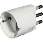 bticino S3624D adattatore per presa di corrente Bianco