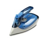 Black & Decker BXIR1000E ferro da stiro Ferro a vapore Acciaio inossidabile 1000 W Blu, Bianco