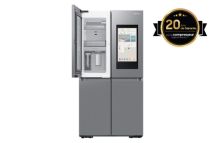 Samsung Frigorifero RF65DG9H0ESREF 4 Porte Family Hub™ AI Libera Installazione 636L Classe E Inox Spazzolato