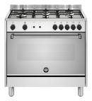 Bertazzoni La Germania Americana AMN965LGXV/24 cucina Elettrico/Gas Gas Acciaio inox