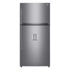 LG GTF916PZPED Frigorifero doppia porta maxi, Classe E, 592L, Wi-Fi, Dispenser acqua, Inox