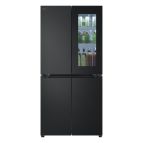 LG InstaView GMV860EPDE Frigorifero Multidoor Slim, Classe E, 530L, Wi-Fi, Linear Cooling, Essence Matte Black