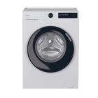 Candy ProWash 500, Lavatrice Carica Frontale 8 KG, 10% più efficente della classe A, 1400 giri, Bianco, Inverter, Vapore, Wi-Fi, Smart Wash, BR 48B6-S