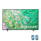 Samsung TV Crystal UHD 4K 85” UE85DU8070UXZT Smart TV Wi-Fi Black 2024, Processore Crystal 4K, 4K Upscaling, AirSlim Design, OTS Lite