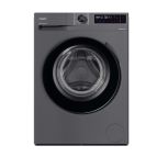 Candy ProWash 500, Lavatrice Compatta 6 KG, 10% più efficente della classe A, 1200 giri, Antracite, Inverter, Vapore, Wi-Fi, Smart Wash, BR 26SSB6G-S