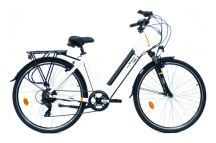i-Bike City Easy Vivaldi Nero, Bianco Alluminio 71,1 cm (28") 25 kg Ioni di Litio