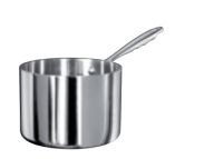 Pentole Agnelli ALUM10520 4 L Rotondo Specchio, Acciaio inox