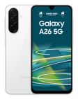 Samsung Galaxy A26 5G, Smartphone con Funzioni intelligenti, Display Super AMOLED 6.7”, 6GB RAM, 128GB, Batteria 5.000 mAh, memoria espandibile, White