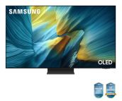 Samsung OLED AI TV 77" QE77S95FATXZT 4K, Processore NQ4 AI Gen3, 4K AI Upscaling Pro, Glare Free, OLED HDR Pro, Dolby Atmos & OTS+, Infinity One Design, Vision AI Smart TV, 2025