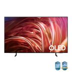 Samsung TV OLED 4K 77” QE77S85DAEXZT Smart TV Wi-Fi Graphite Black 2024, Processore NQ4 AI GEN2, Self-illuminating pixels, Contour Design, Dolby Atmos
