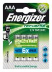 Energizer Accu Recharge Extreme 800 AAA BP4 Batteria ricaricabile Mini Stilo AAA Nichel-Metallo Idruro (NiMH)