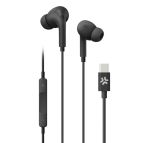 Celly UP1200TYPECBK cuffia e auricolare Cablato In-ear Musica e Chiamate USB tipo-C Nero
