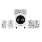 Wharfedale DX-2 HCP set di altoparlanti 150 W Home theatre Bianco 5.1 canali 2-vie 60 W