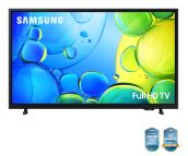 Samsung Full HD 32" UE32F6000FUXZT, Hyper Real Processor, HDR & Pur Color, Smart Experience, OTS Lite & Adaptive Sound, Slim Look Design, Smart TV, 2025