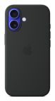 Apple Custodia MagSafe in silicone per iPhone 16 - Nero