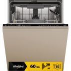 Whirlpool Lavastoviglie Maxispace BI 60 cm, classe A, 15 coperti, terzo cesto flessibile