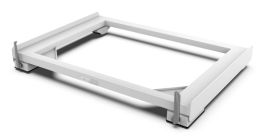 Meliconi Base Move Slim accessorio per lavatrice Slim - Base con ruote e freni antivibrazione