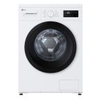 LG F4NA10S8NWK Lavatrice slim 8kg, Classe A, 1400 giri, Programma igiene con vapore, Top rimovibile, White
