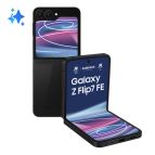 Samsung Galaxy Z Flip7 FE Smartphone AI, RAM 8GB, 128GB, Display 3,4" Super AMOLED/6,7" Dynamic AMOLED 2X, Fotocamera 50MP, Black