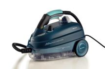 Ariete 4146 XVapor Deluxe, Pulitore a Vapore Mobile, 5 bar, Vano Portaccessori Integrato, Autonomia fino a 55', Cavo 6 m, 1500W, Blu