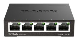 D-Link DGS-105 Non gestito L2 Gigabit Ethernet (10/100/1000) Nero