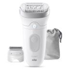 Braun Silk·épil 7 epilatore Bianco wet & dry c\test radente