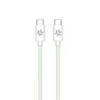 Celly USBCUSBCCOTTGN cavo USB 1,5 m USB C Verde, Bianco