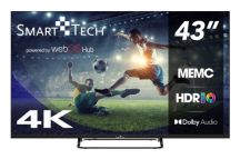SMART Technologies 43UW02V TV 109,2 cm (43") 4K Ultra HD Smart TV Wi-Fi Nero 230 cd/m²